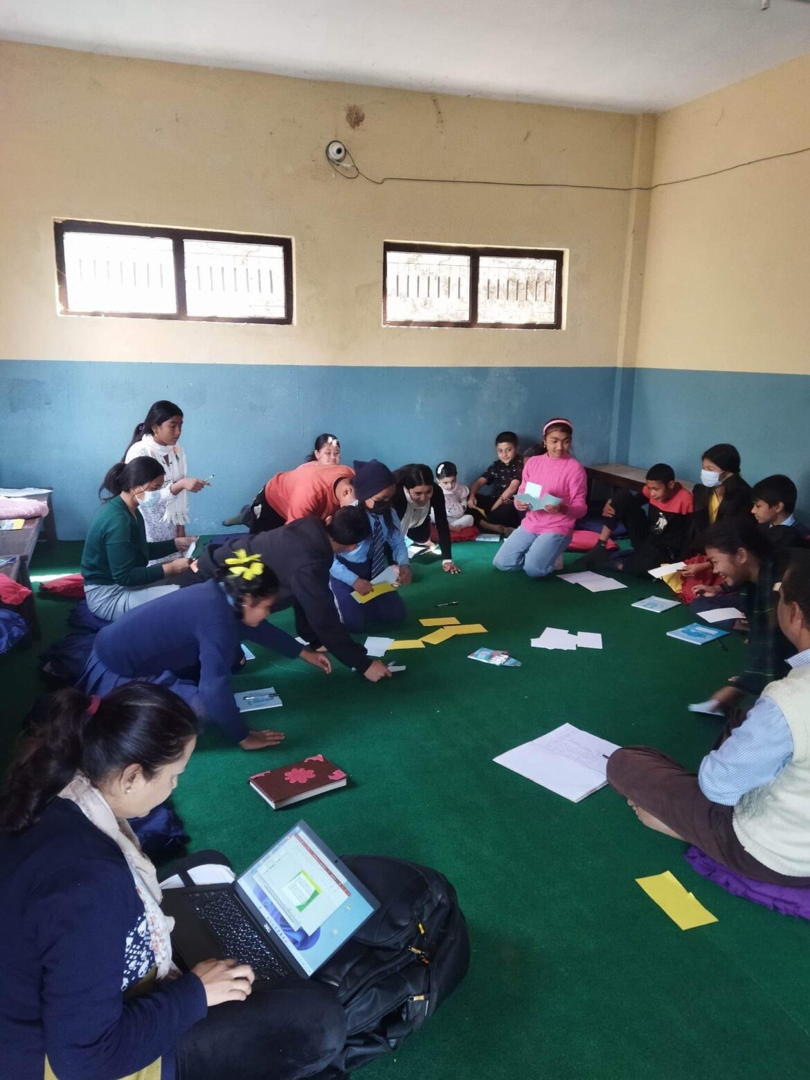 बालबालिकालाई प्रशिक्षण