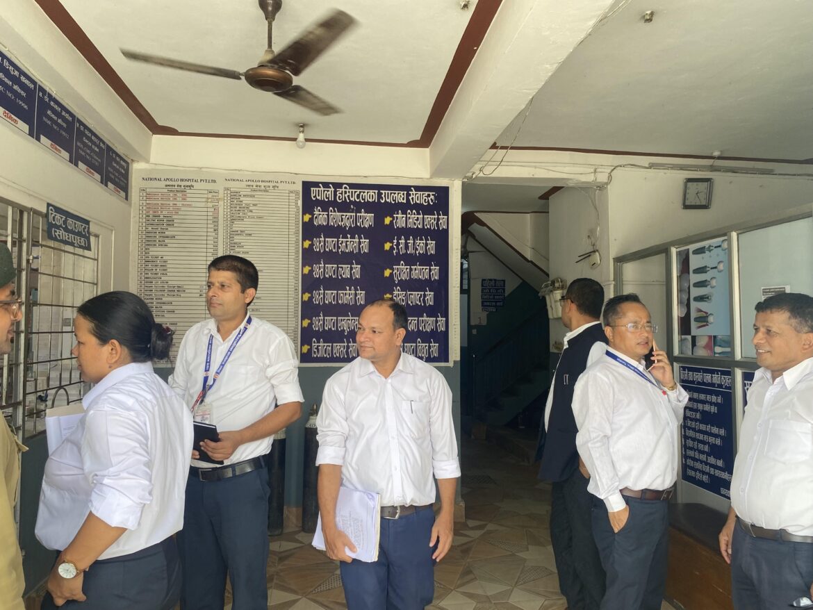 निजी अस्पतालको अनुगमन