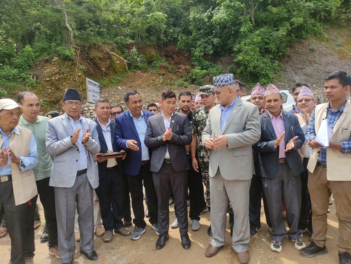 ज्वालाखोला मोटरेबुल पुल उद्घाटन