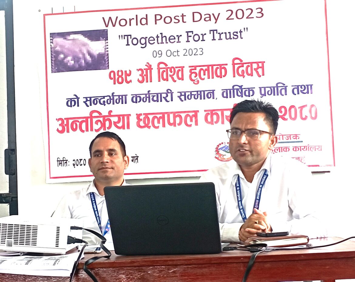 हुलाकद्वारा बार्षिक अन्तरक्रिया