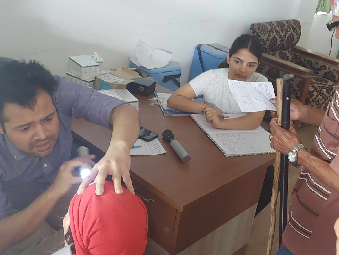 म्याग्देमा मोतियाविन्दुको शल्यक्रिया