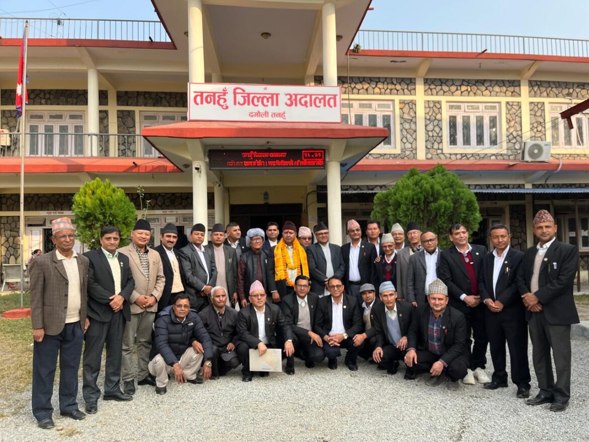 जिल्ला न्यायाधीश चन्द्रकुमार पोखरेलको विदाइ