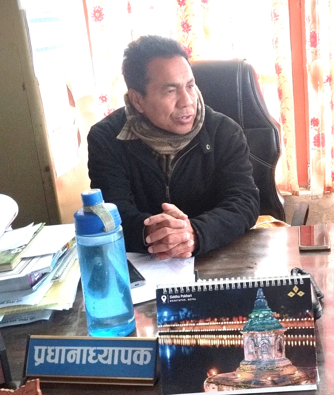 शिवसरस्वती माविलाई दक्षिण तनहुँको शैक्षिक केन्द्र बनाउने प्रयत्नमा छौं: प्रधानाध्यापक श्रेष्ठ