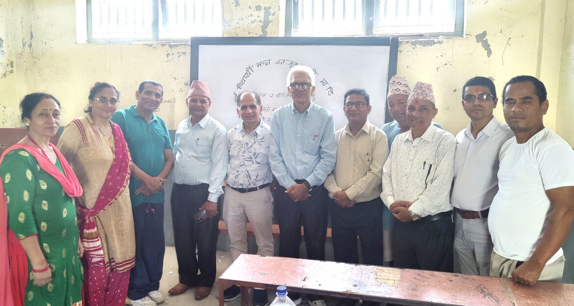 पूर्व विद्यार्थी मञ्चको साधरण सभा