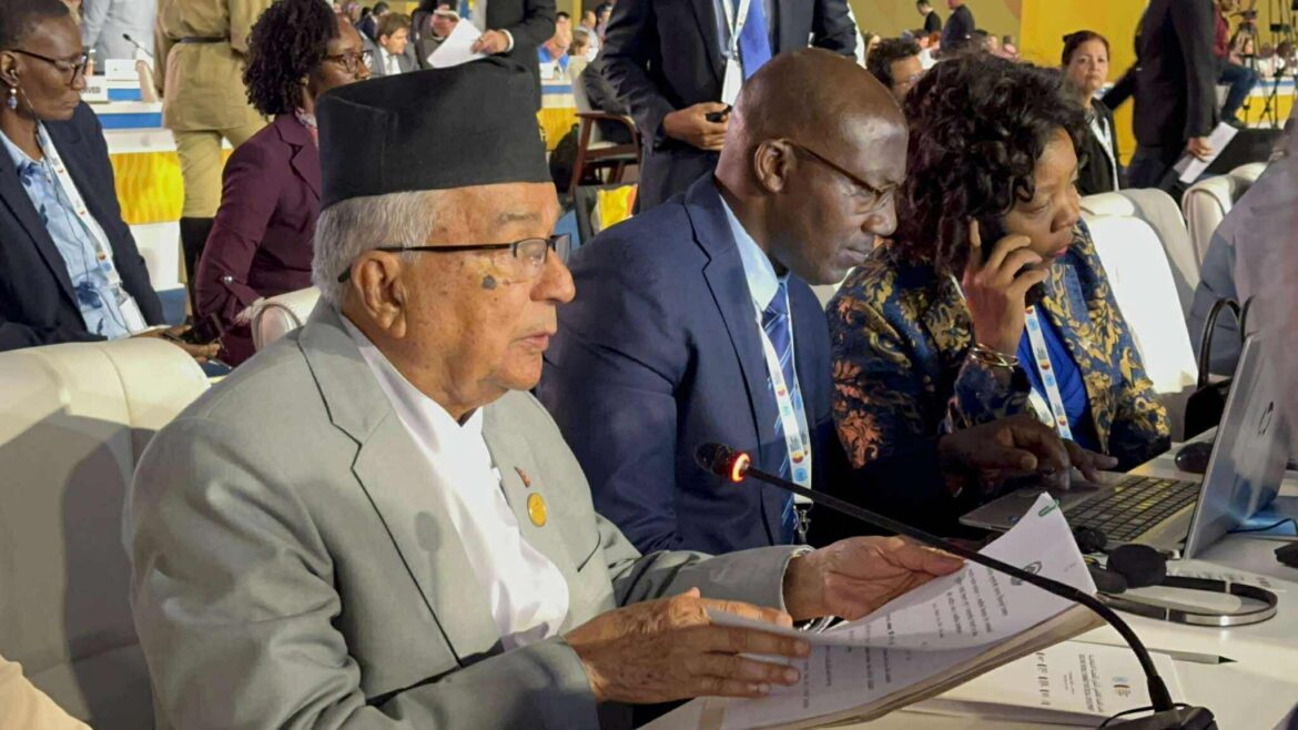 दिगो विकास र समृद्धि लोकतन्त्रका आधार स्तम्भ: राष्ट्रपति पौडेल