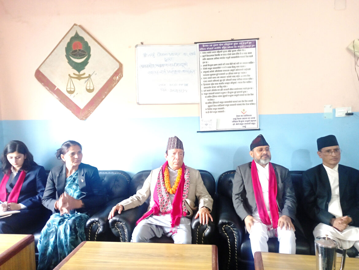 ‘अदालत चल्दा देश चलायमान हुन्छ’
