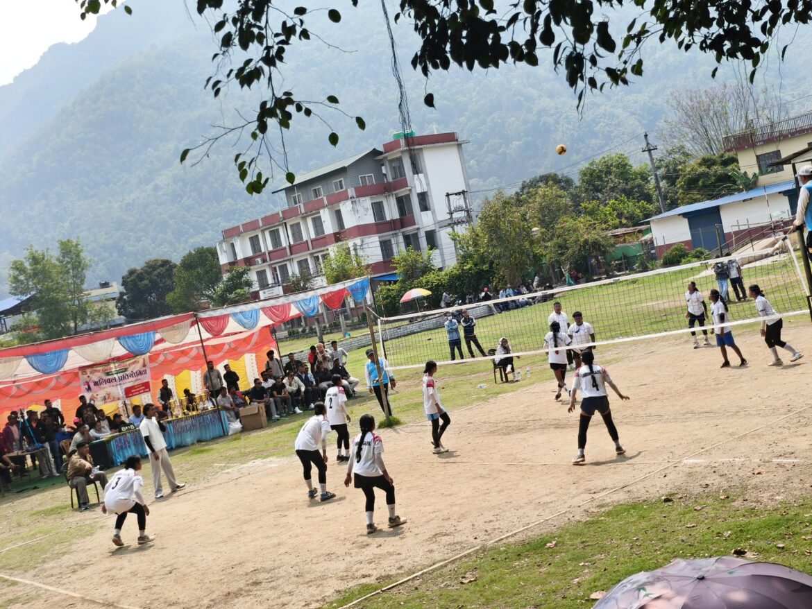 स्थापना दिवसको अवसरका भलिबल प्रतियोगिता